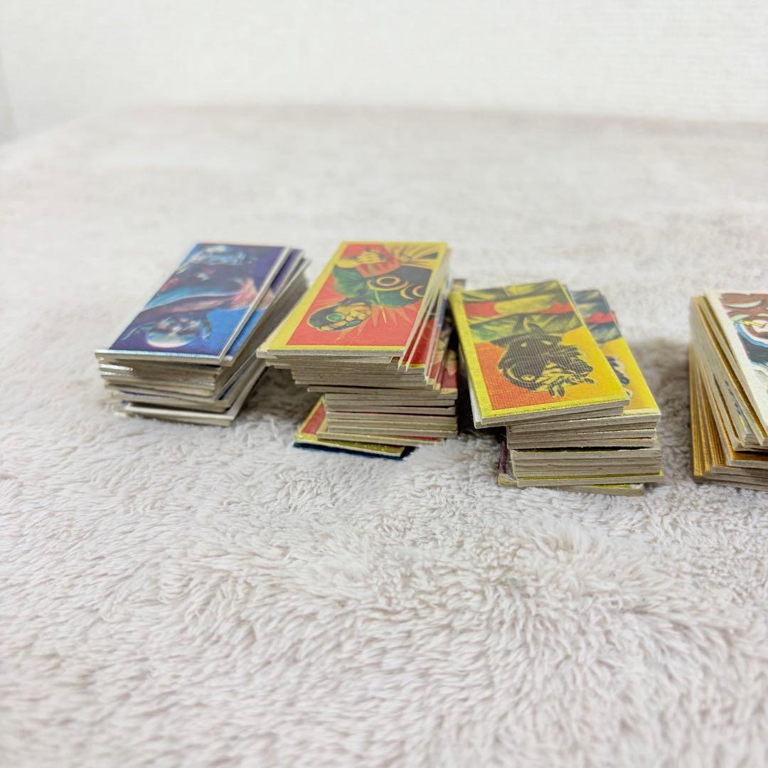 仮面ライダー　めんこ　怪人　ショッカー　金色　銀色　ゴールド　当時物　昭和レトロ