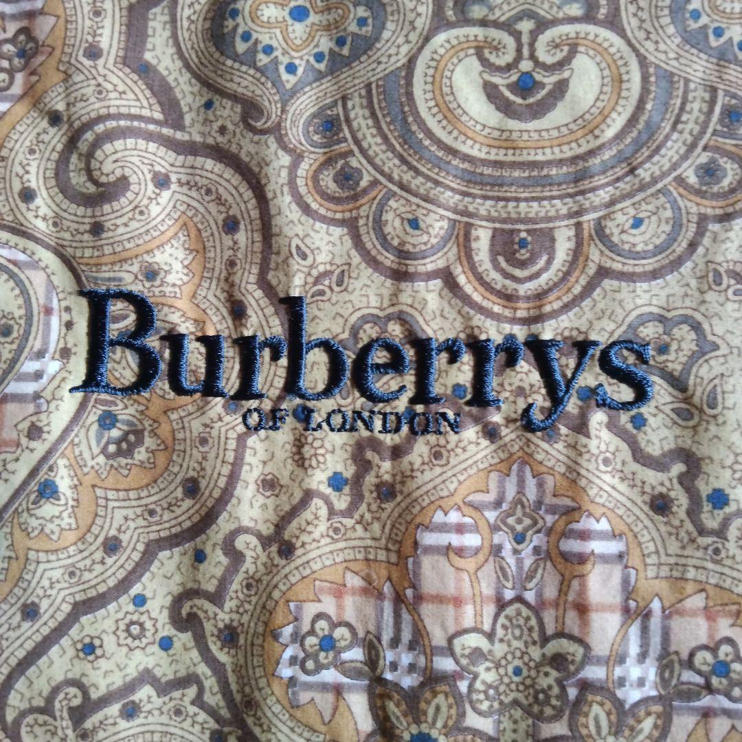 BURBERRYS ダウンケット　羽毛掛け布団　日本製　ペイズリー 西川産業