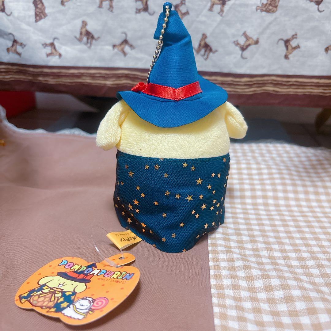 ポムポムプリン マスコット　カフェ　限定　ぬいぐるみ　ハロウィーン