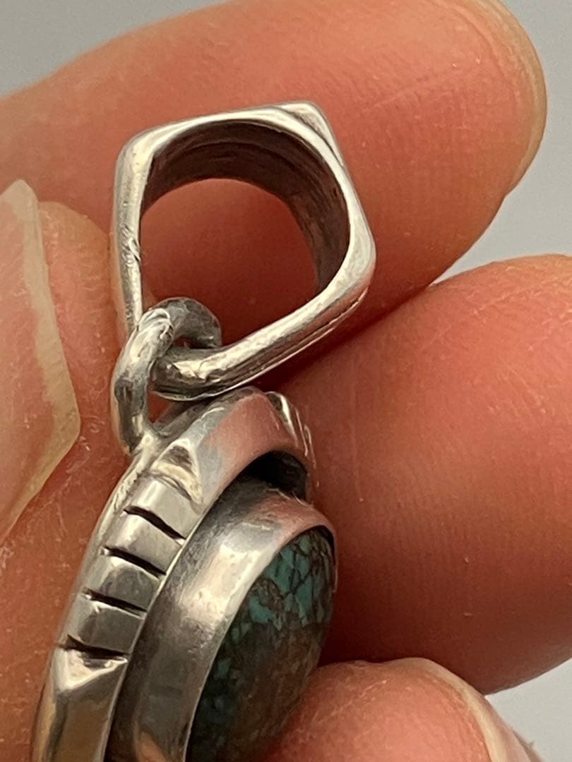 UFO⭐️ ナバホ　AP刻印　ペンダント　銀製