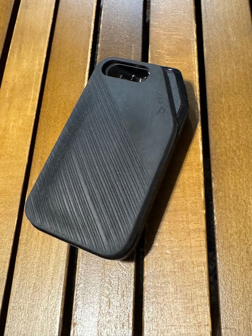 Poly ワイヤレスイヤホン 充電ケース付き ブラック