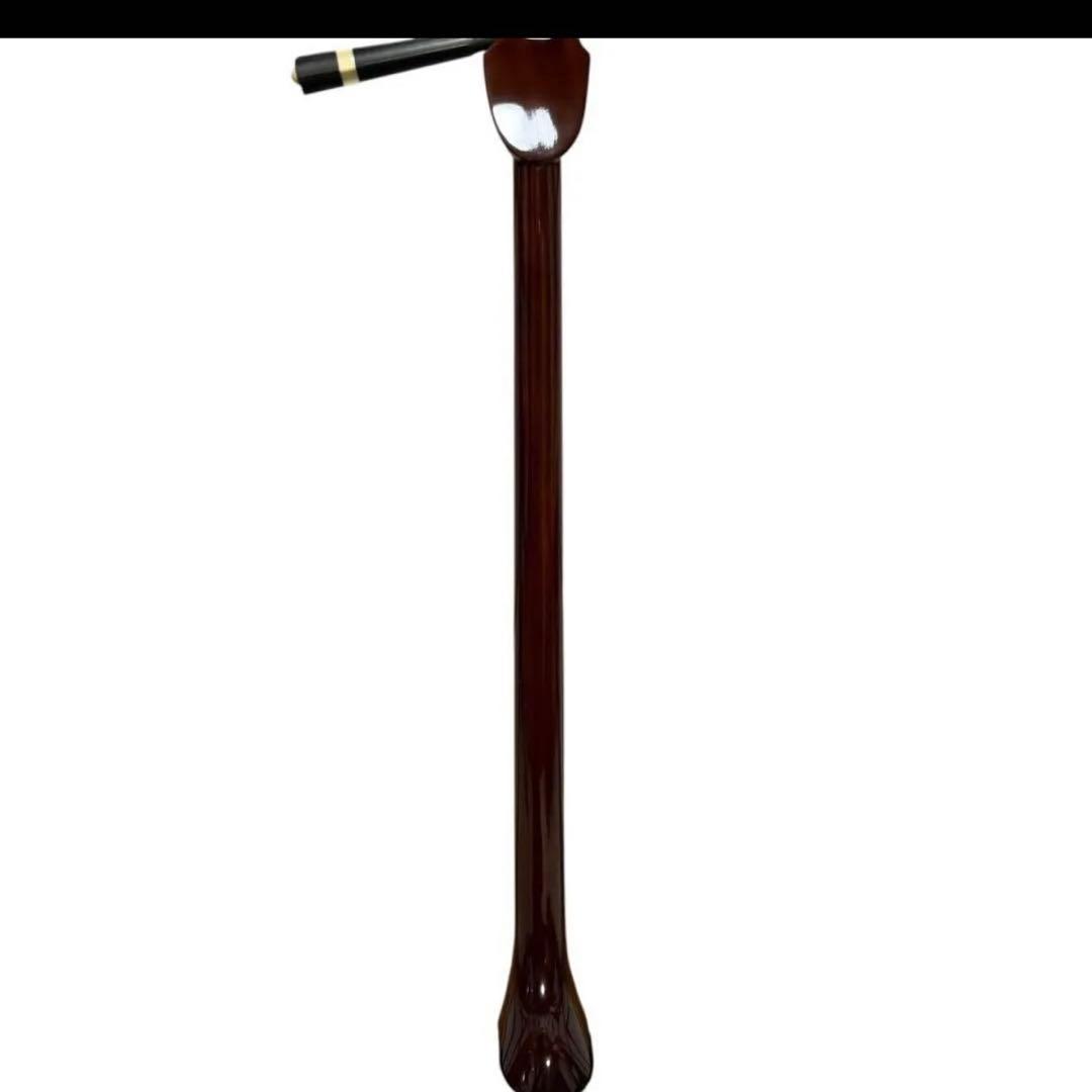 新城慎幸作 三線 紅木棹 本皮強化張り 保証書付 ハードケース付 沖縄三線