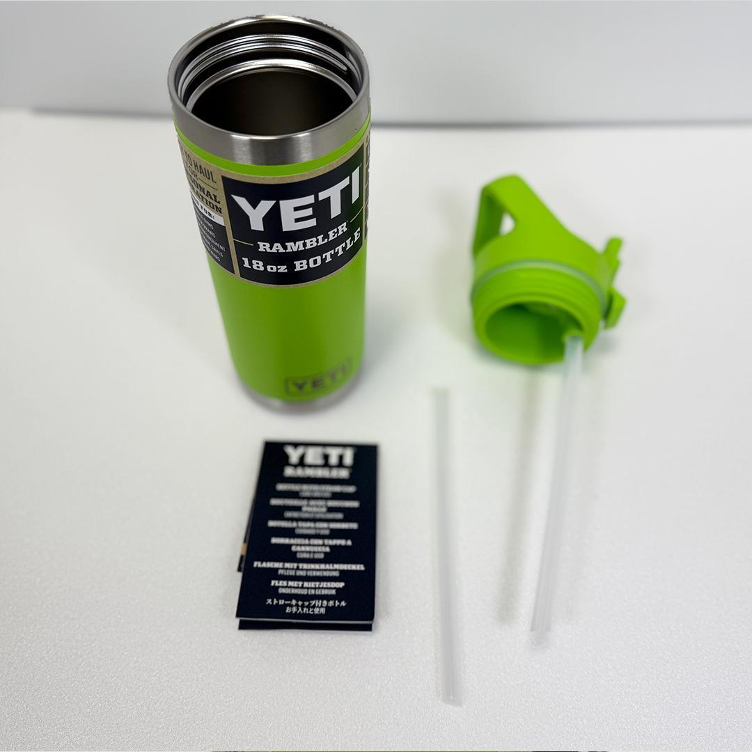 【新品未使用】YETI 新色 タンブラー 18oz 蛍光グリーン 日本未発売