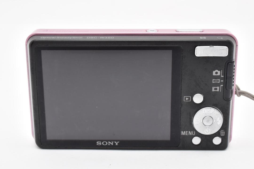 美品 SONY Cyber-Shot DSC-W350 ピンク デジタルカメラ