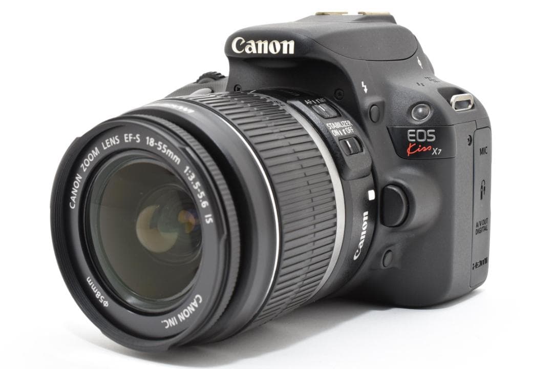 美品・S数5825回 キャノン Canon EOS Kiss X7 レンズセット