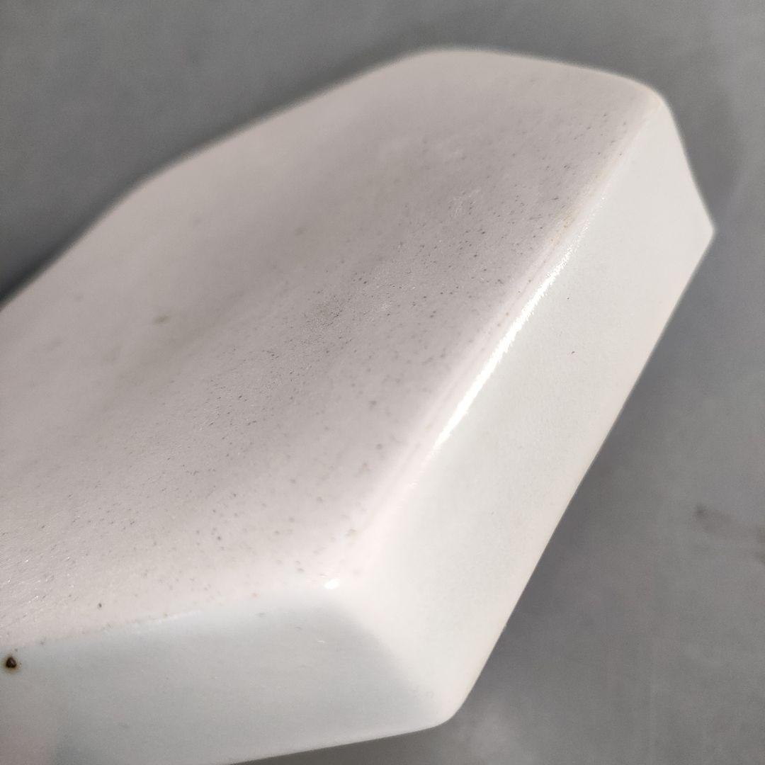 A1387-6/瀧田項一 作/上絵六角皿揃6客/共箱/飾皿/菓子皿/懐石道具/