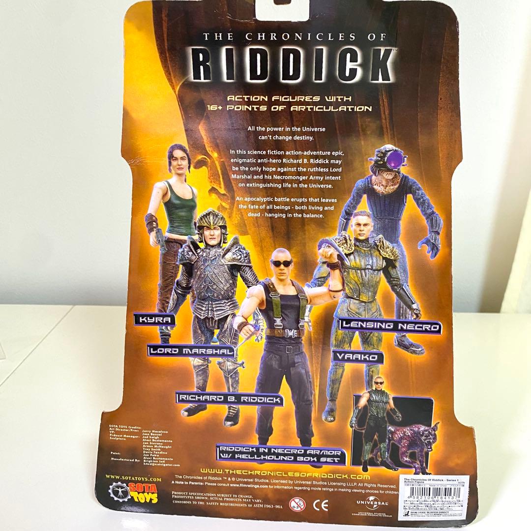 【未開封】リディック アクションフィギュア RICHARD.D.RIDDICK
