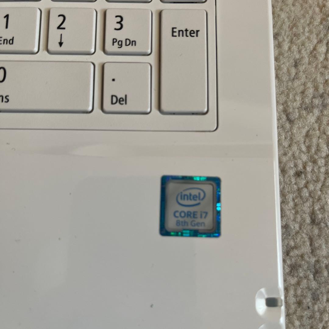 NEC LAVIE ホワイトノートPC Intel Core i7 ジャンク