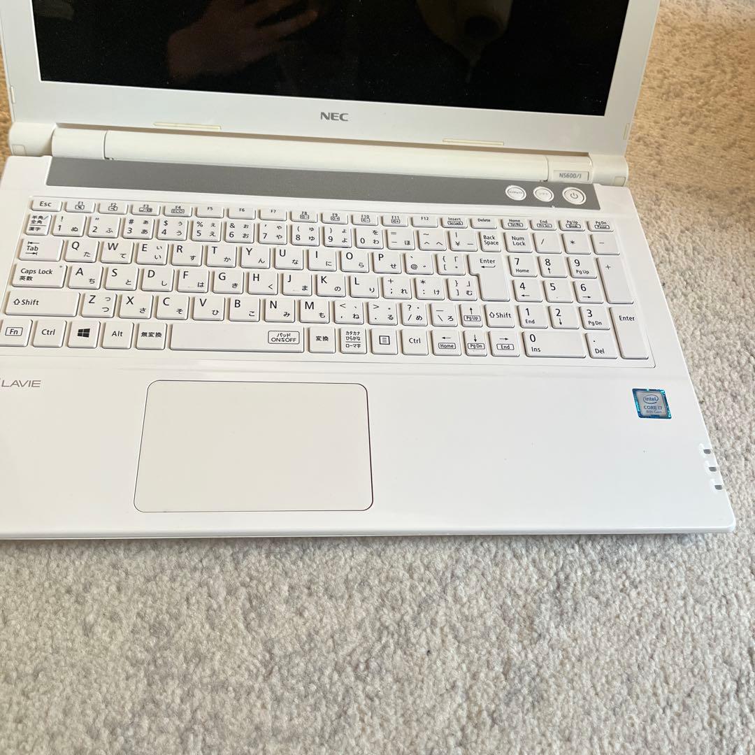 NEC LAVIE ホワイトノートPC Intel Core i7 ジャンク