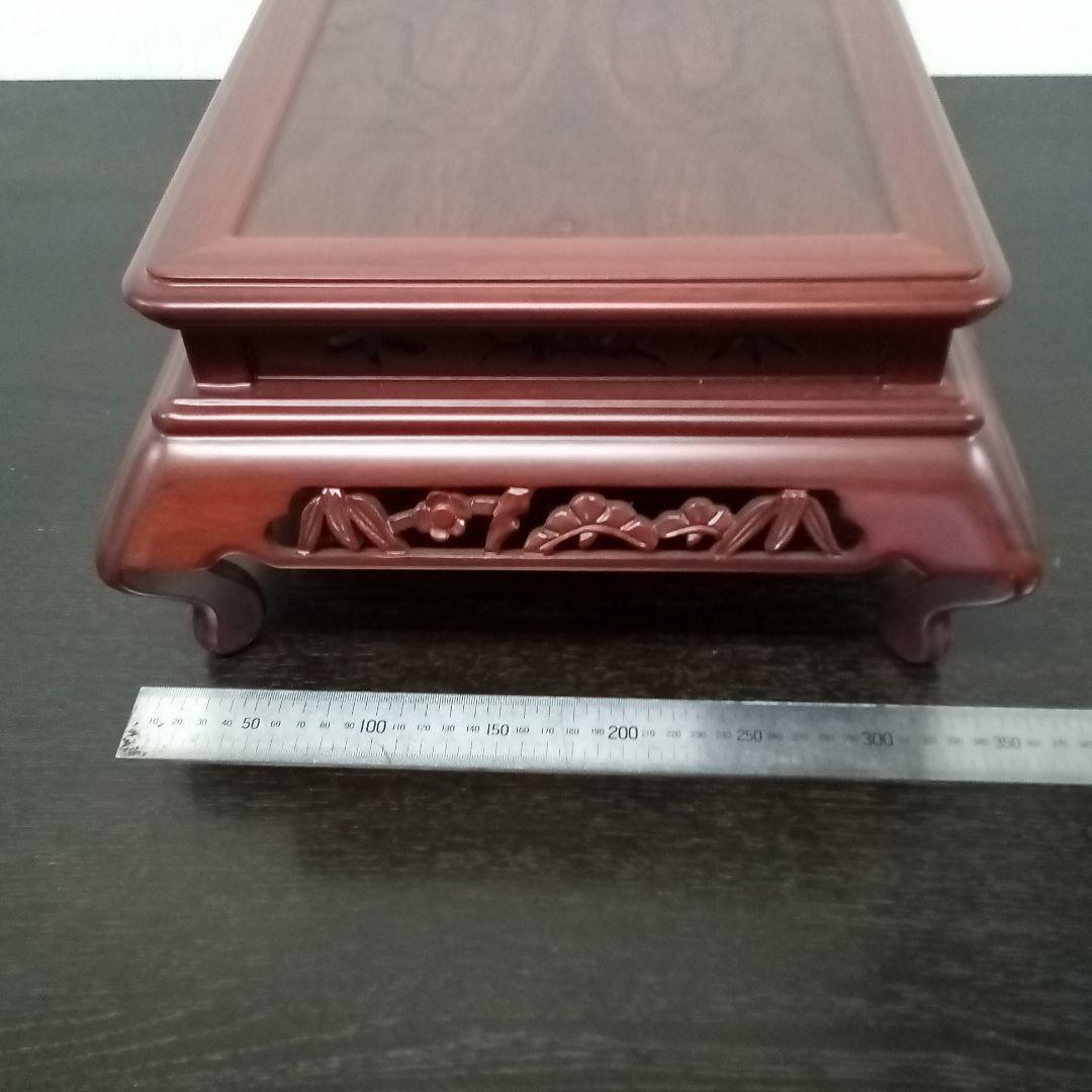 紫檀二段松竹梅花台22号