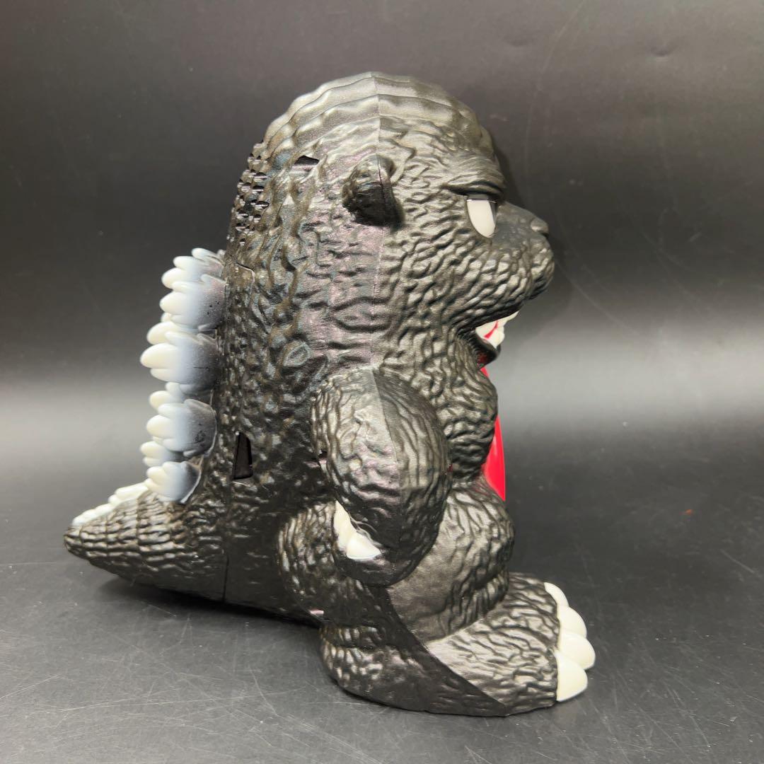 【動作品】置き時計 ゴジラ GODZILLA 目覚まし時計 おしゃべり 当時物