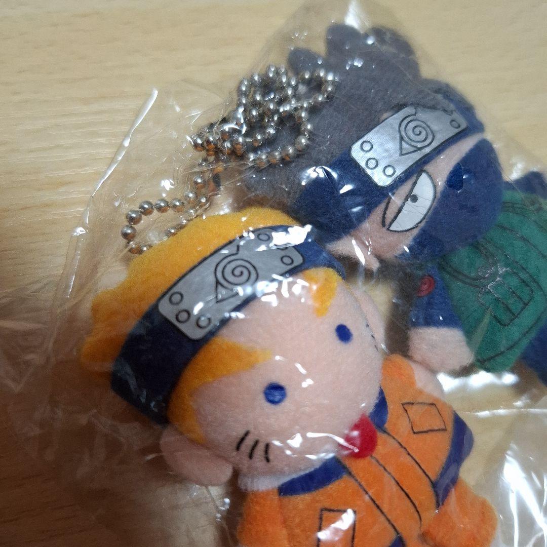 ジャンプ応募者サービス　NARUTO　ナルト・カカシ　キーチェーンマスコット