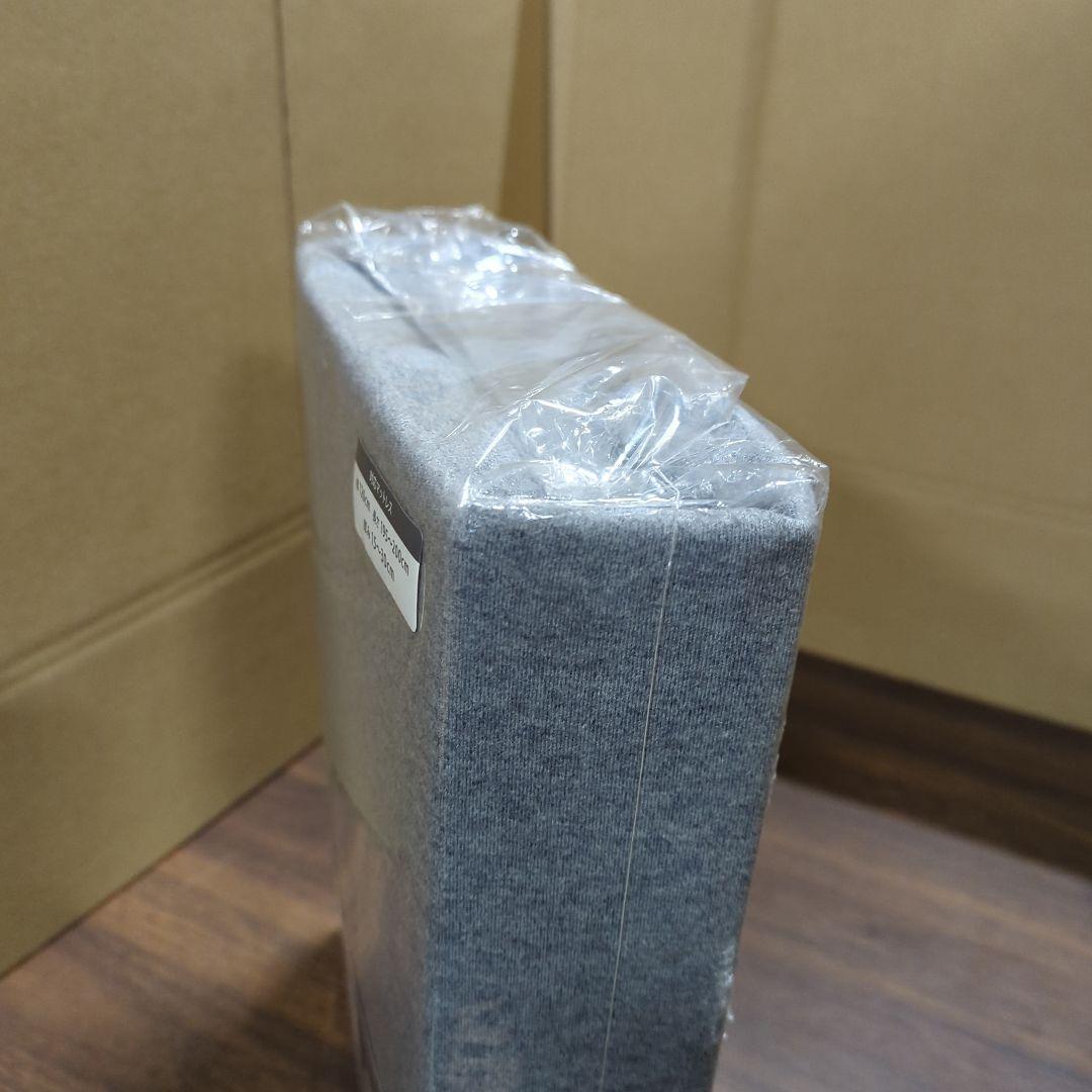 テンピュールボックスシーツグレー セミダブル マットレス厚み15-30cmに対応