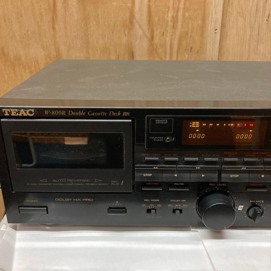 TEAC W-800Rカセットデッキ