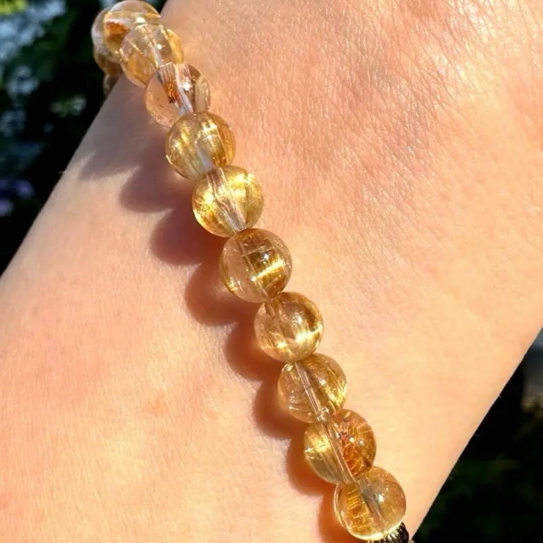 ♡♡高品質タイチンルチル&ゴールデンルチルブレスレット♡♡