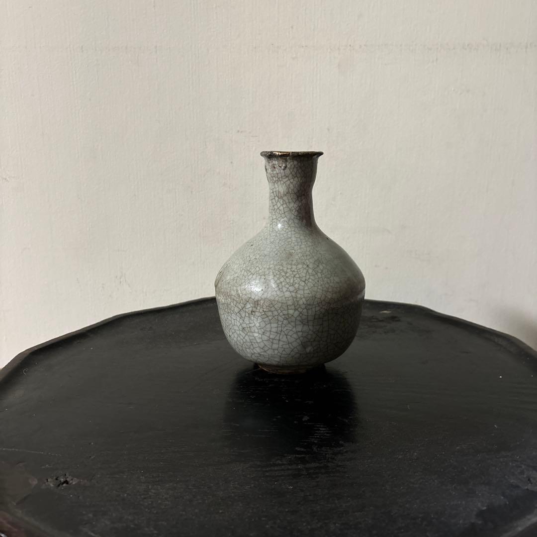 李朝白磁徳利　骨董　韓国骨董　アンティーク　古道具　白洲正子　秦秀雄　向田邦子