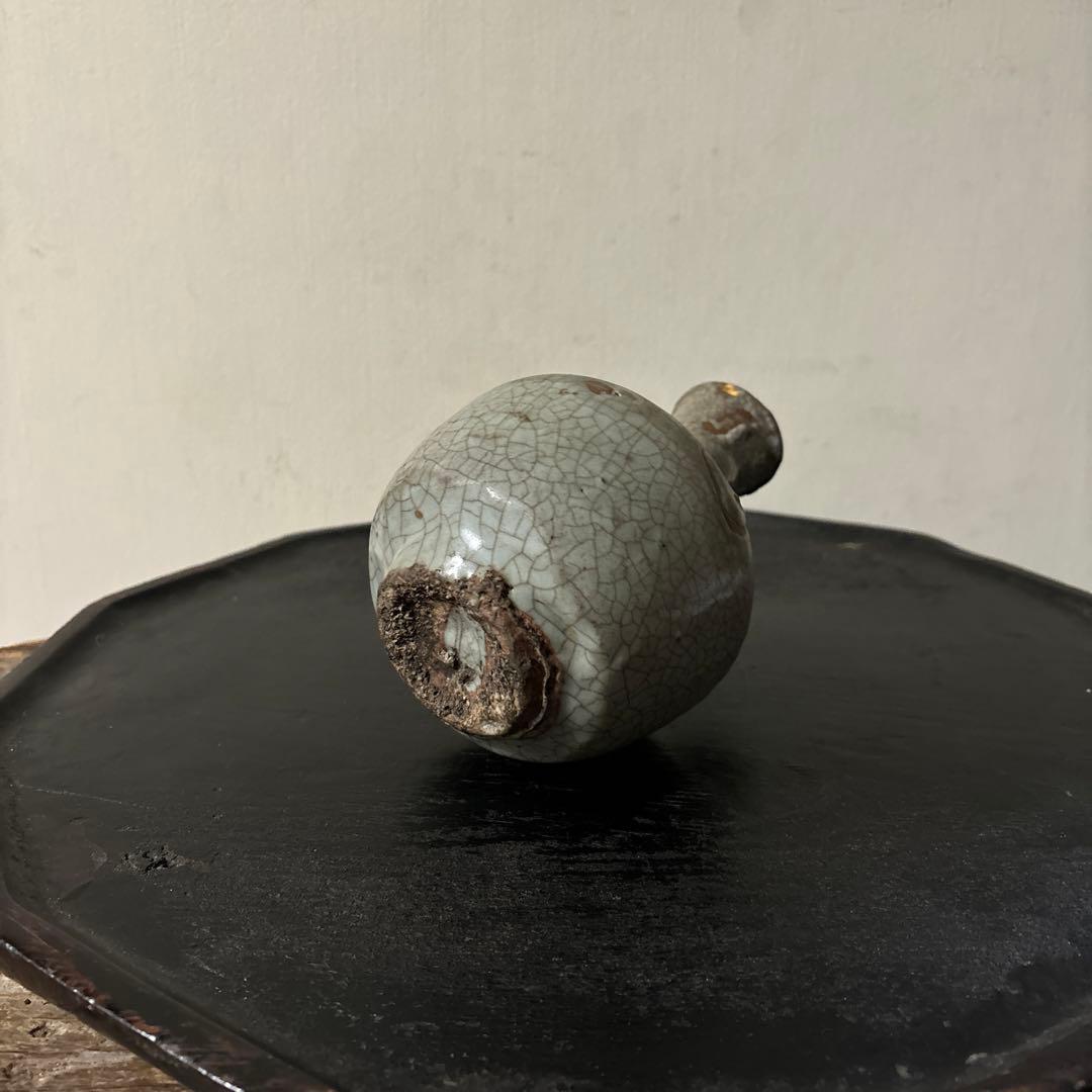 李朝白磁徳利　骨董　韓国骨董　アンティーク　古道具　白洲正子　秦秀雄　向田邦子