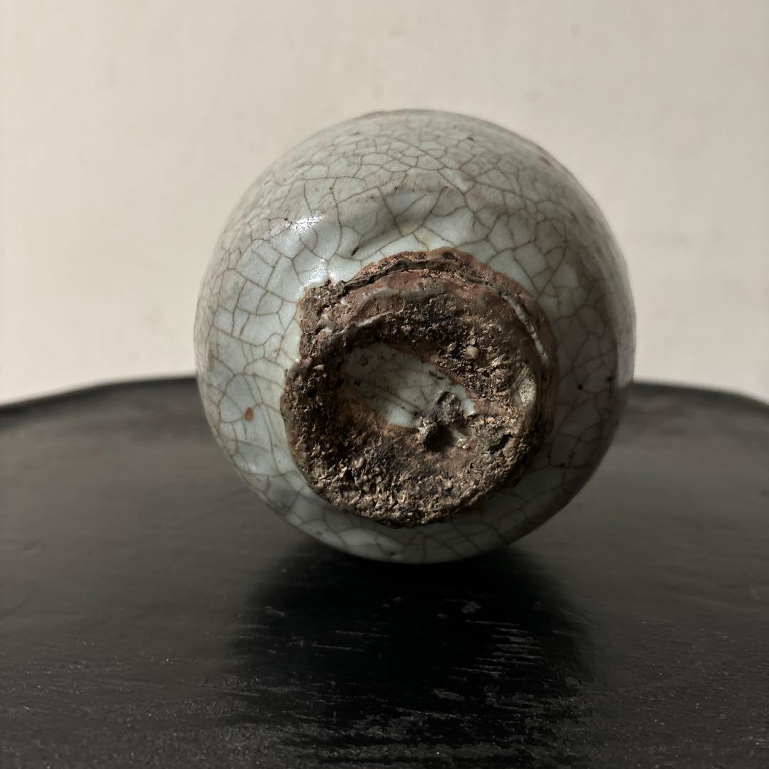 李朝白磁徳利　骨董　韓国骨董　アンティーク　古道具　白洲正子　秦秀雄　向田邦子