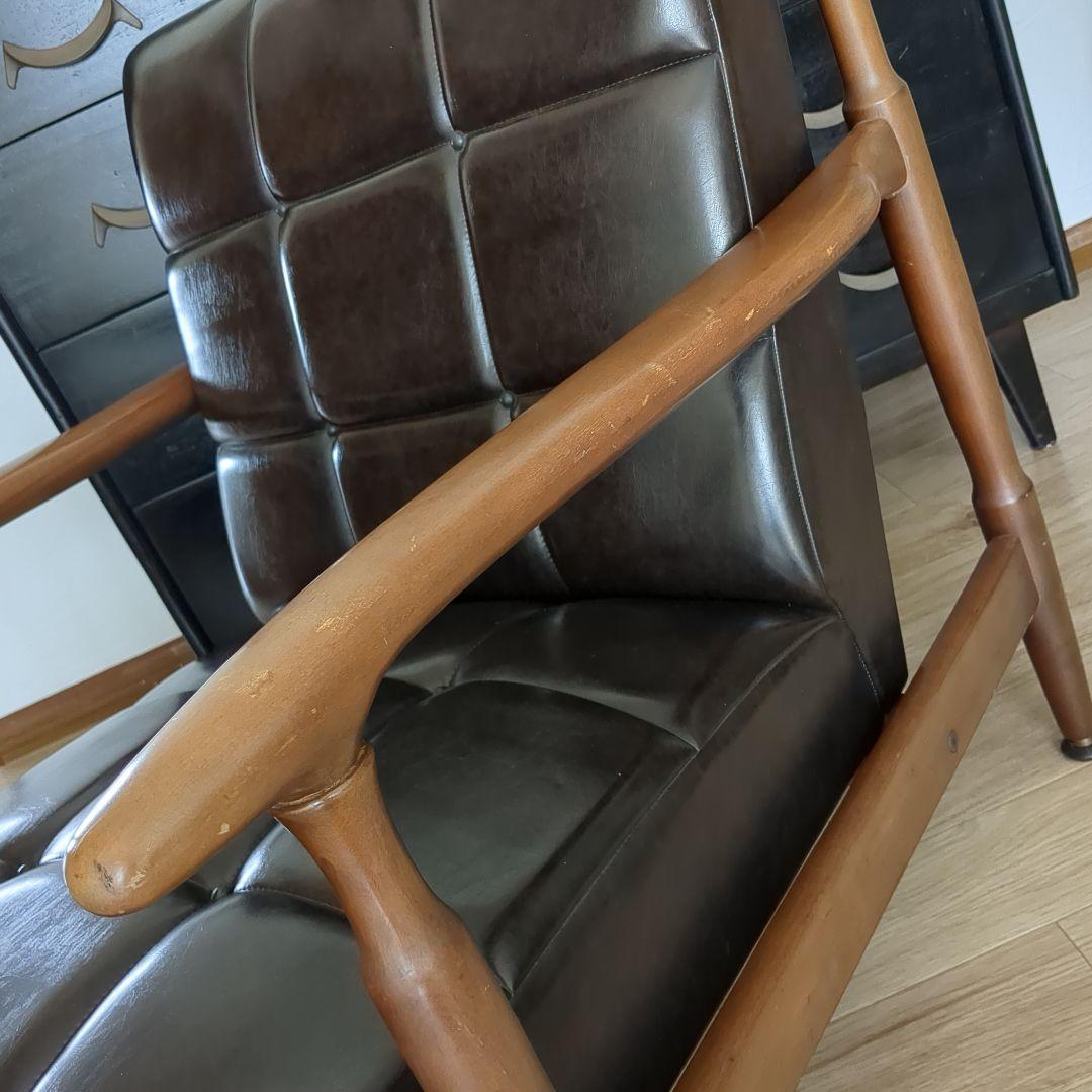 モリシゲ アームチェア 椅子 アンティークチェア レトロ椅子 昭和レトロ