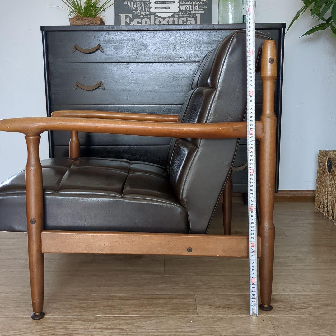 モリシゲ アームチェア 椅子 アンティークチェア レトロ椅子 昭和レトロ