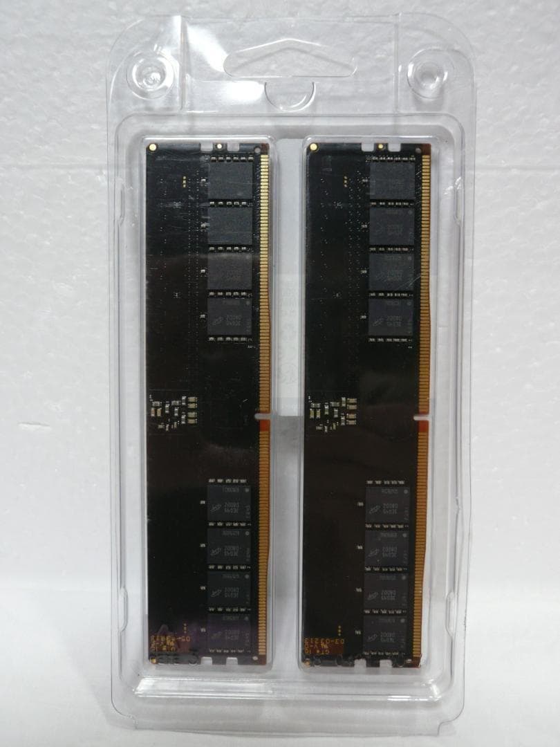 Crucial 64GB DDR5-5200 UDIMM メモリーキット