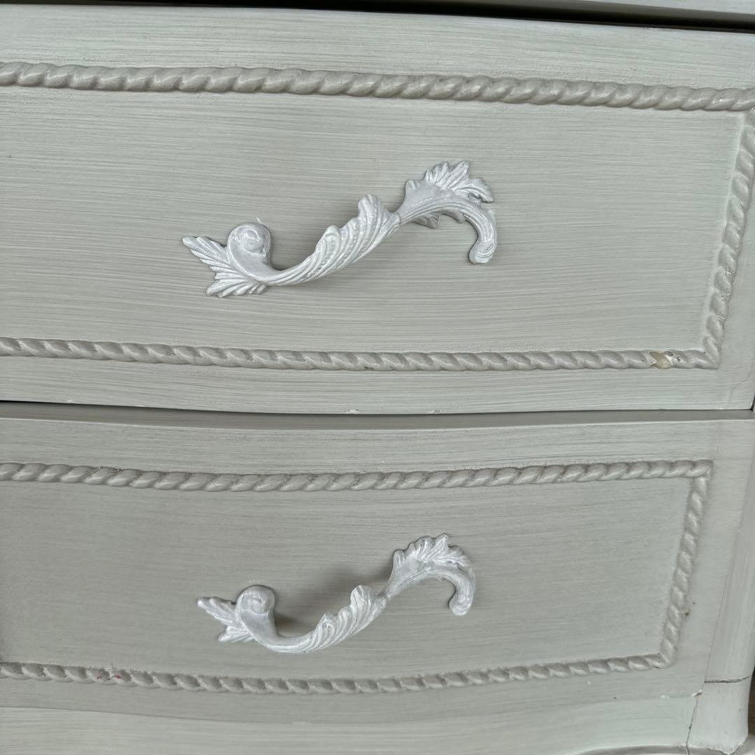 最終値下げ　テレビボード　白家具　フレンチ　ヨーロピアン　姫家具