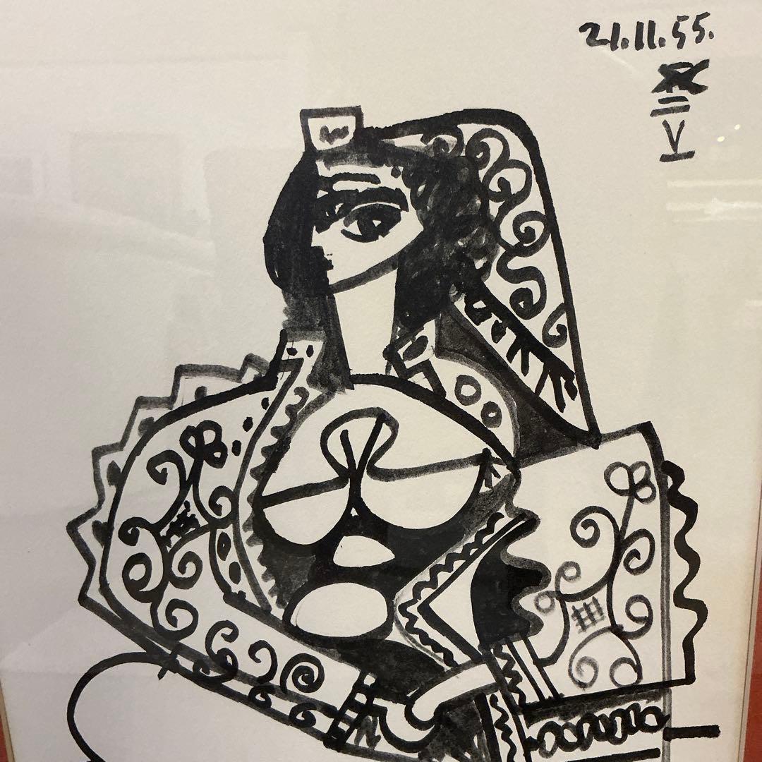 パブロピカソ　リトグラフ　スケッチブックより