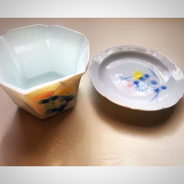 未使用 有田焼 料理小鉢 先付け用小鉢 木箱入り 5セット