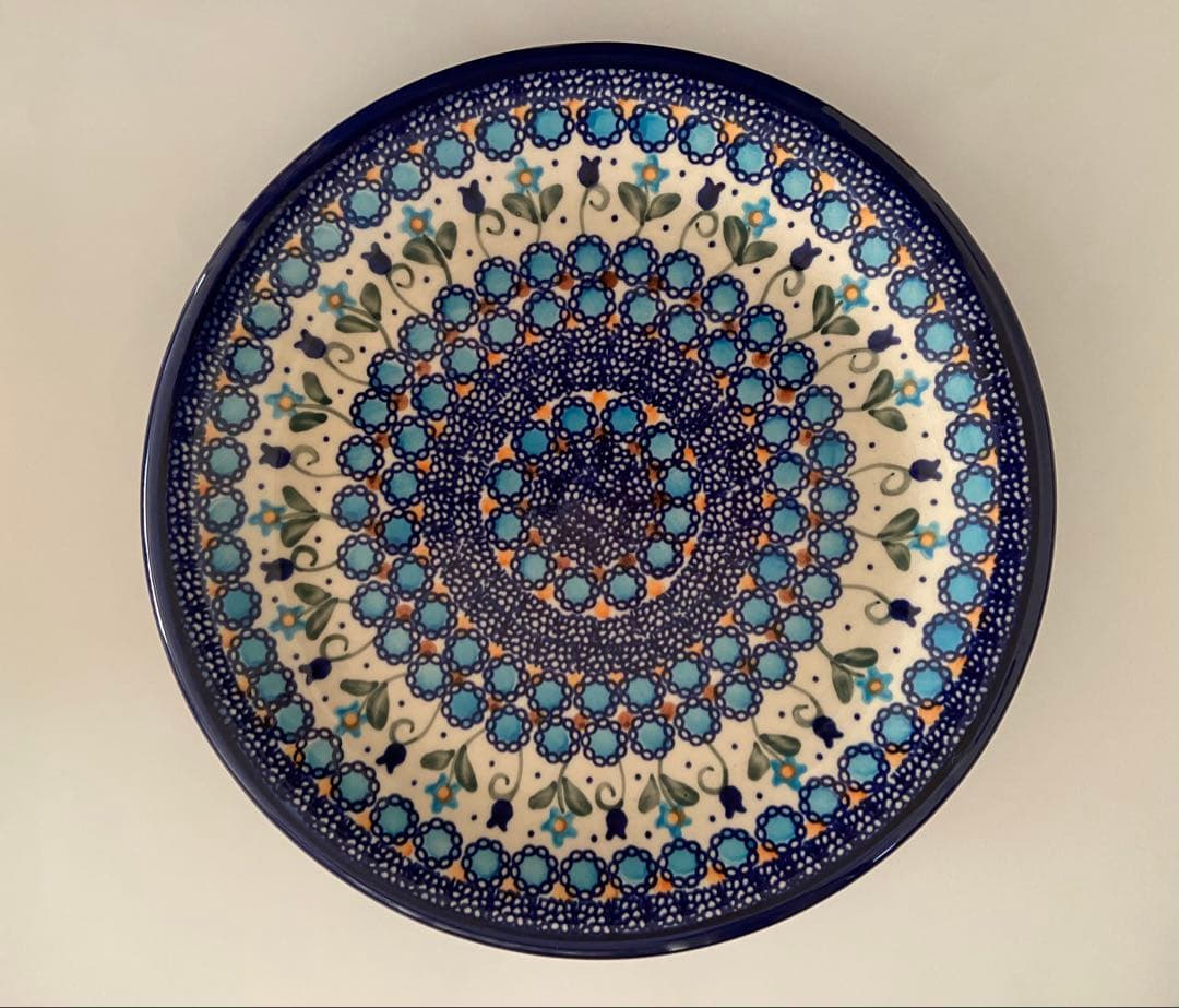 M*i様 ポーリッシュポタリー　大皿26ｃｍ　2枚