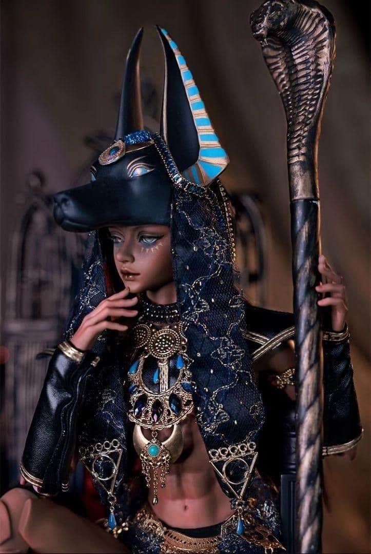 AX888 BJD 1/4 ドール本体 Horus 球体関節人形 ハンドメイド