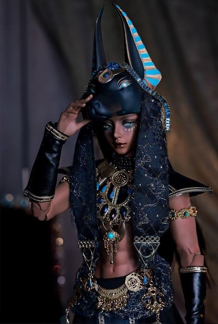 AX888 BJD 1/4 ドール本体 Horus 球体関節人形 ハンドメイド