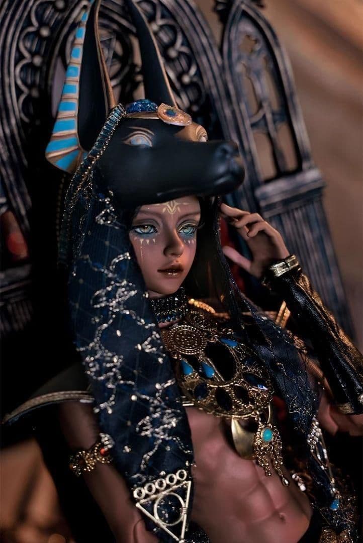 AX888 BJD 1/4 ドール本体 Horus 球体関節人形 ハンドメイド