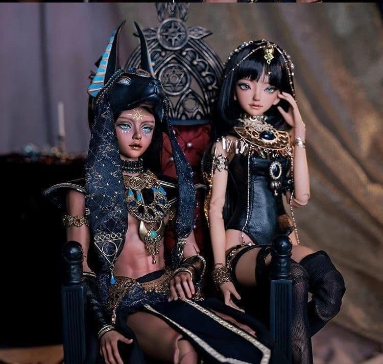 AX888 BJD 1/4 ドール本体 Horus 球体関節人形 ハンドメイド