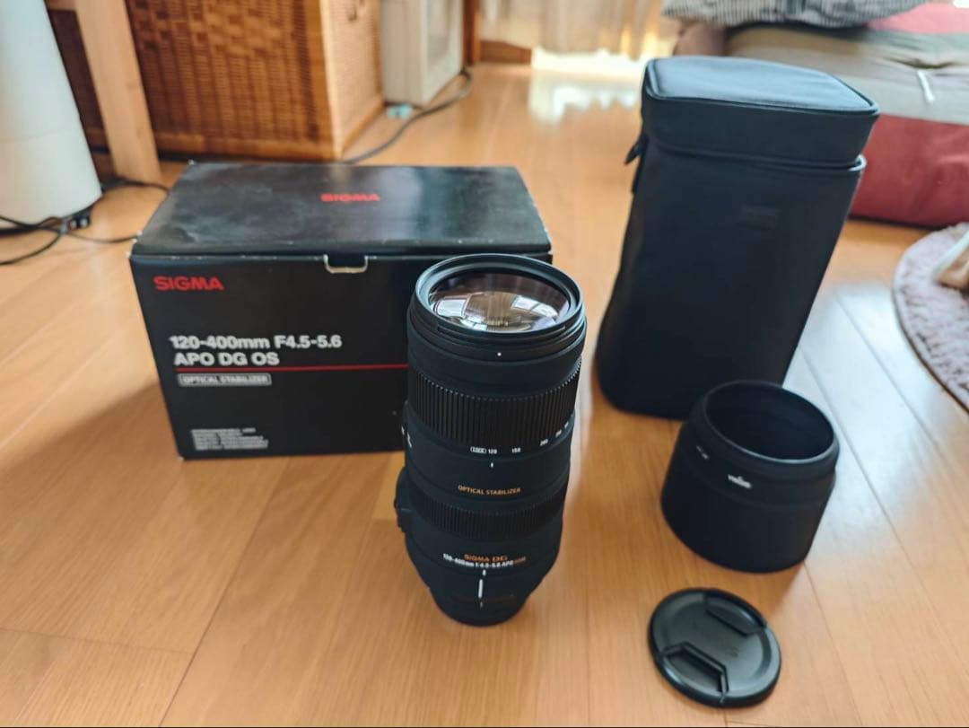 SIGMA120-400mm F4.5-5.6 APO DG OS ズームレンズ