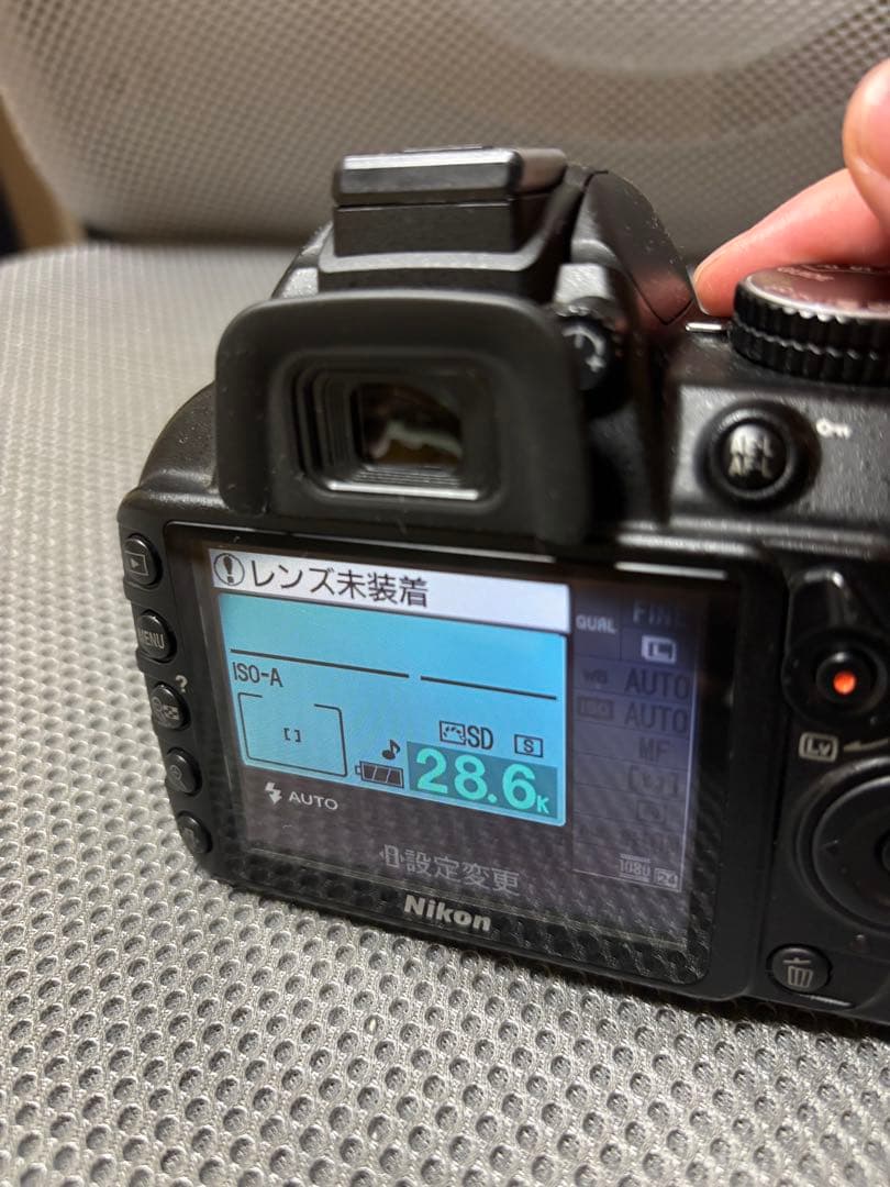 ニコン　NIKON D3100 ボディ　 一眼レフ　カメラ　SD、バッグ付き