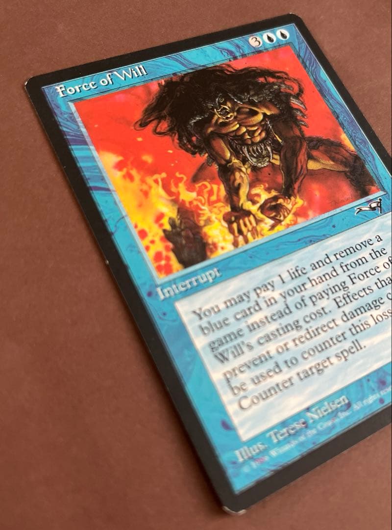 Force of Will MTG 意思の力　d マジックザギャザリング