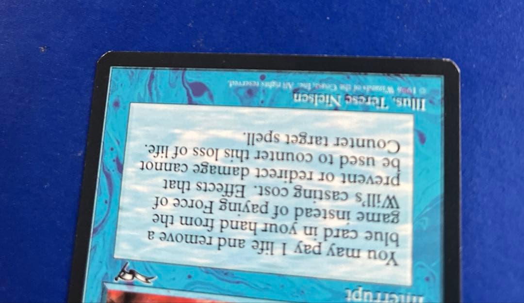 Force of Will MTG 意思の力　d マジックザギャザリング