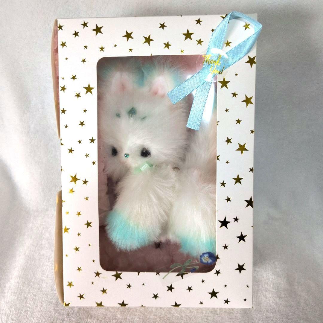 幻獣　猫　ぬいぐるみ　アートドール　天使　ハンドメイド　　箱付き