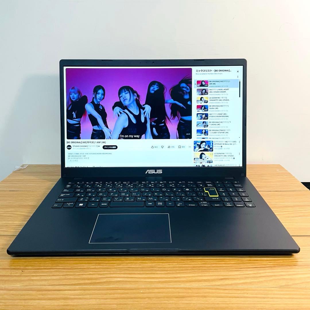 2022モデル薄型ASUSノートパソコンSSDwin11オフィスカメラ