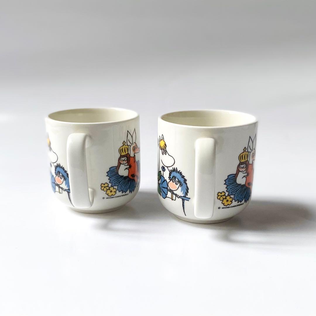 90s アラビア 旧ロゴ ムーミン チルドレンセット 2客 ARABIA 北欧