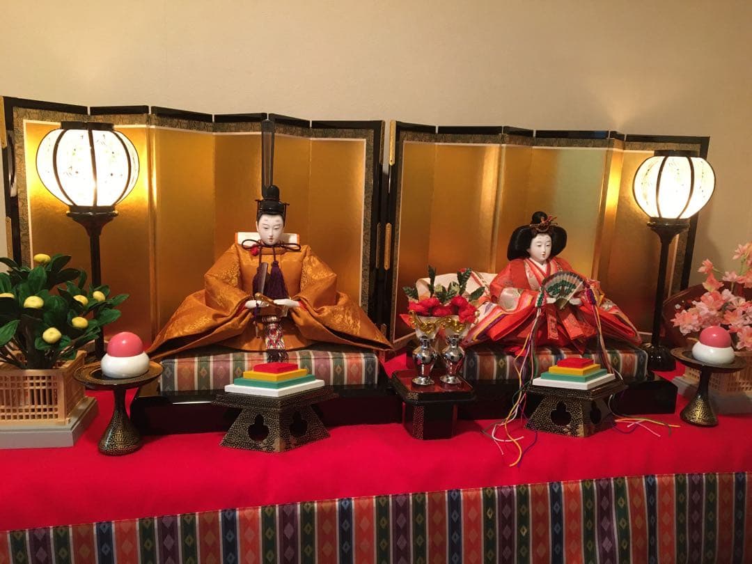 久宝堂　雛人形　親王飾り