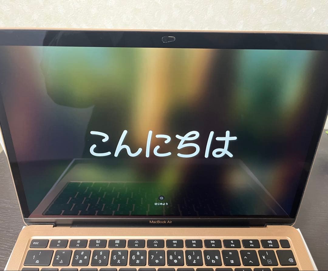 MacBook Air 2020 ゴールド｜初期化済｜箱・付属品付