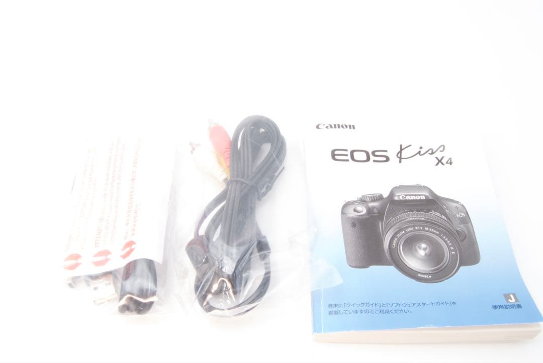 Canon EOS Kiss X4 標準レンズキット　一眼レフカメラ　元箱付き