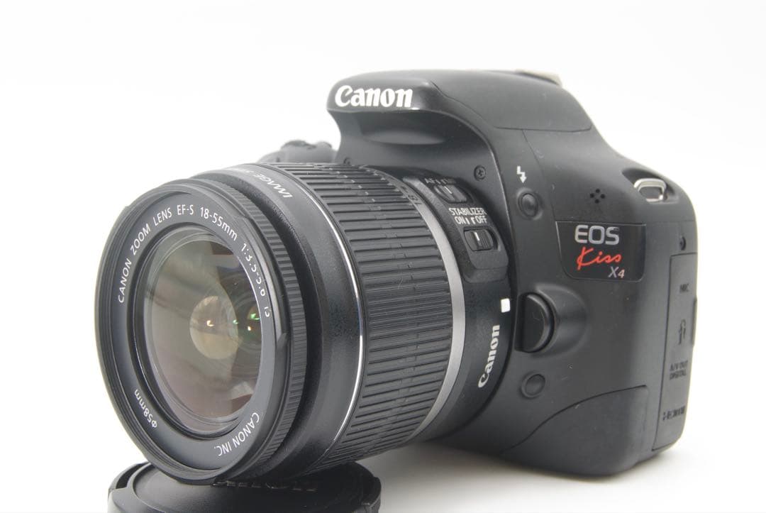 Canon EOS Kiss X4 標準レンズキット　一眼レフカメラ　元箱付き