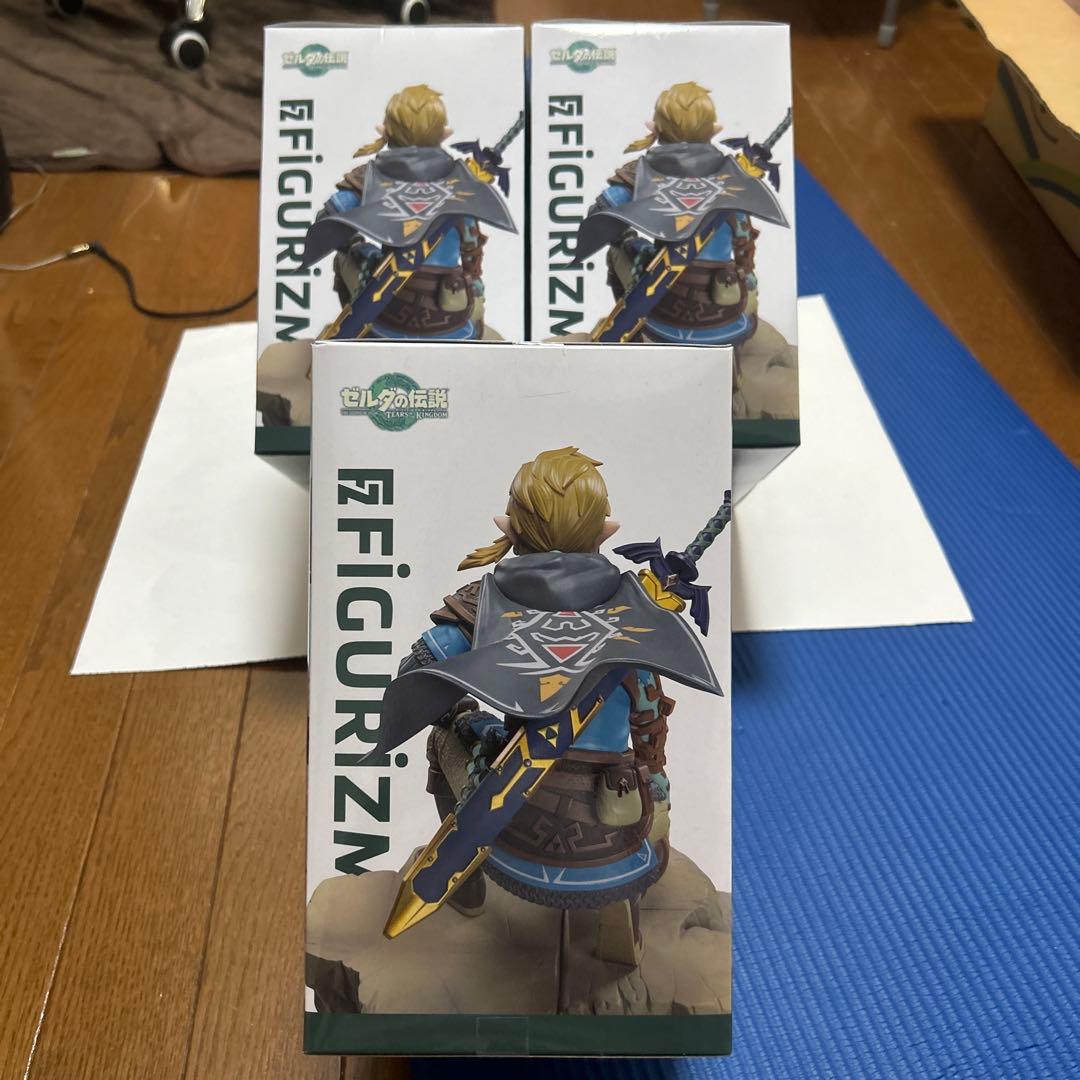 ３個セット　ゼルダの伝説 FIGURIZMα リンク　フィギュア