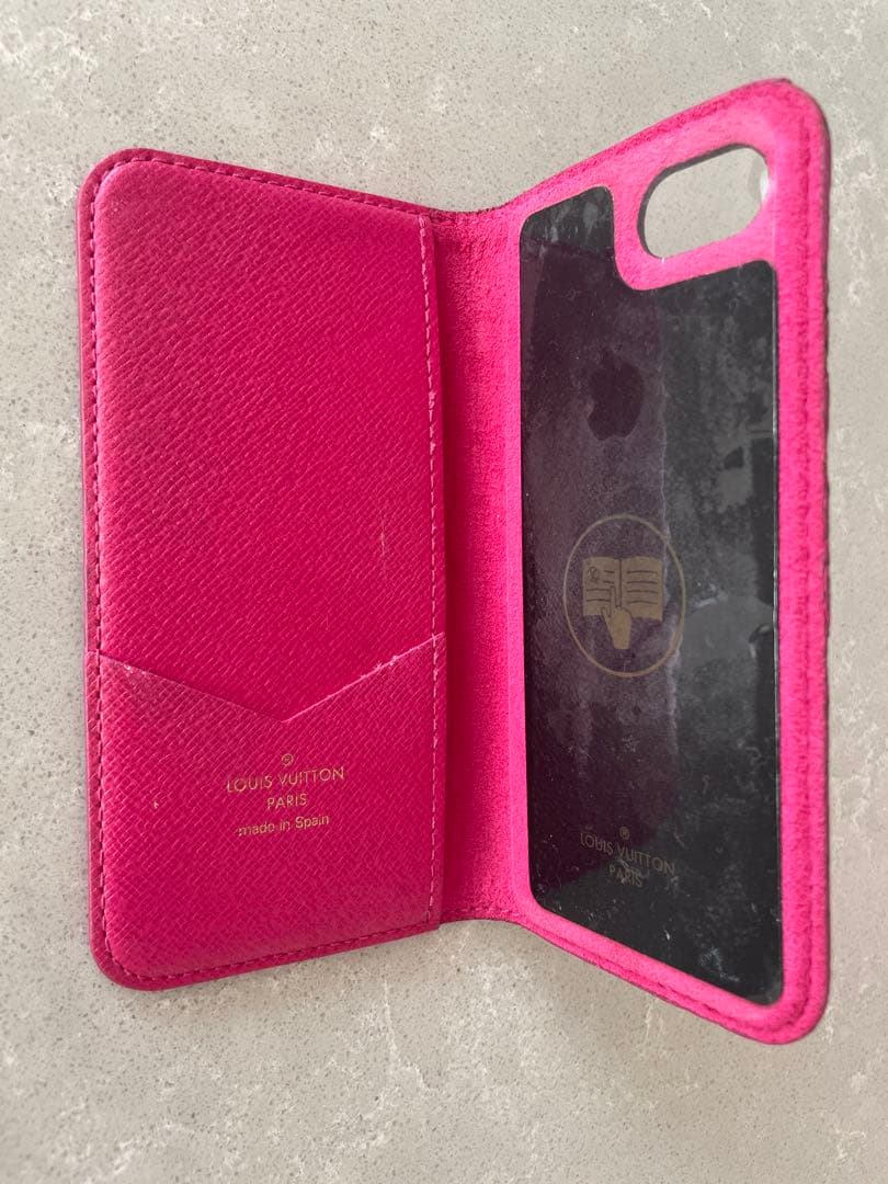 値下げ【中古】LOUIS VUITTON iPhone 7,8 スマホケース