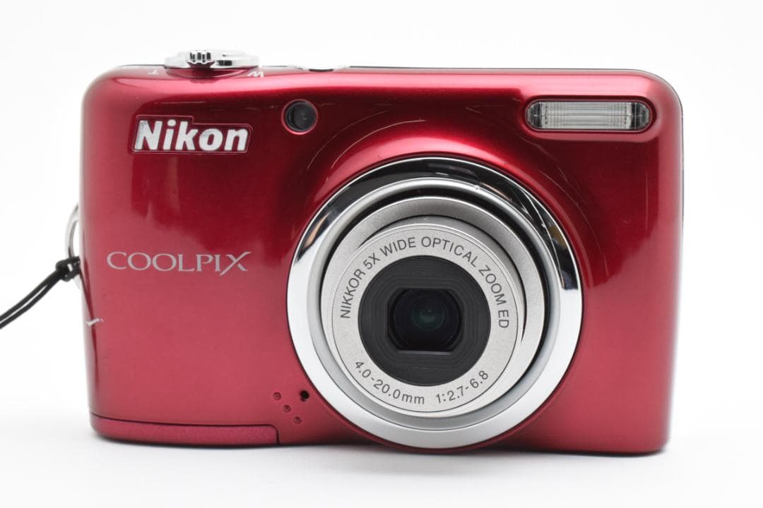 【美品】Nikon COOLPIX L23 レッド　動作確認済
