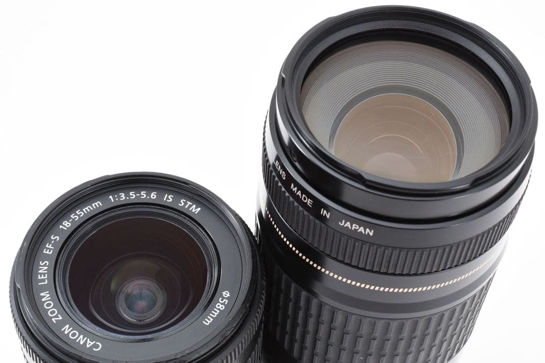 デジタル一眼レフカメラcanon kiss x9標準&望遠ダブルレンズセット