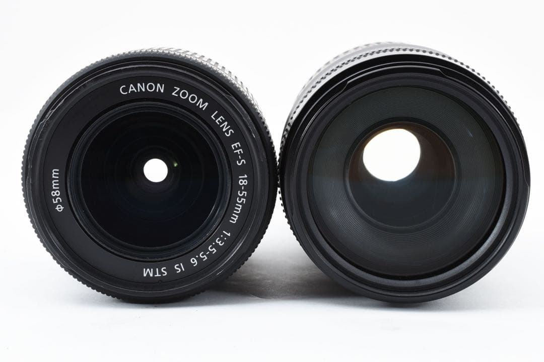 デジタル一眼レフカメラcanon kiss x9標準&望遠ダブルレンズセット