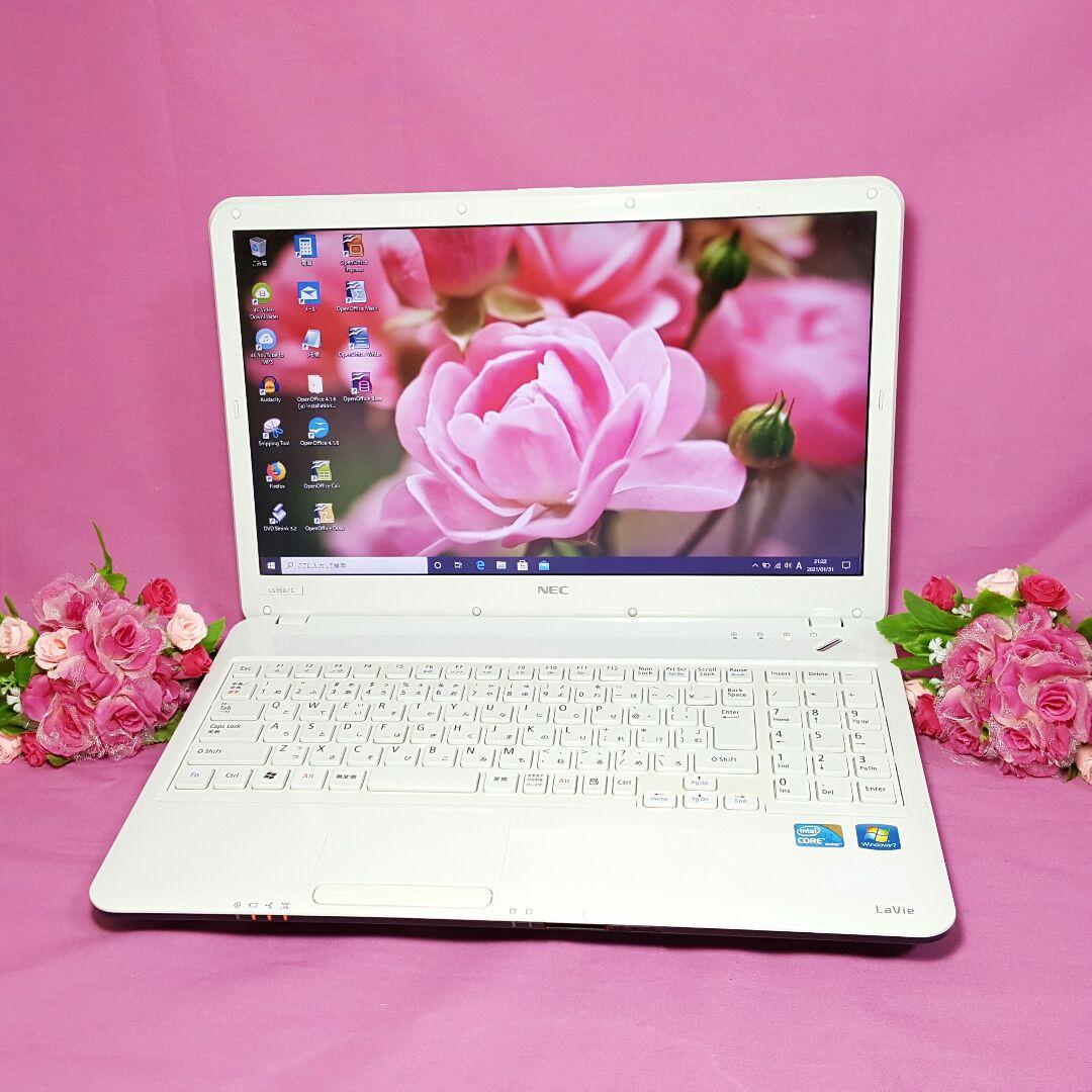 最新Win10搭載❥NEC❥LaVie❥高速メモリ&大容量500G❥Office